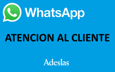 WHATSAPP ADESLAS ATENCION AL CLIENTE