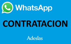 WHATSAPP ADESLAS CONTRATACION