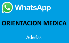 WHATSAPP ADESLAS ORIENTACION MEDICA